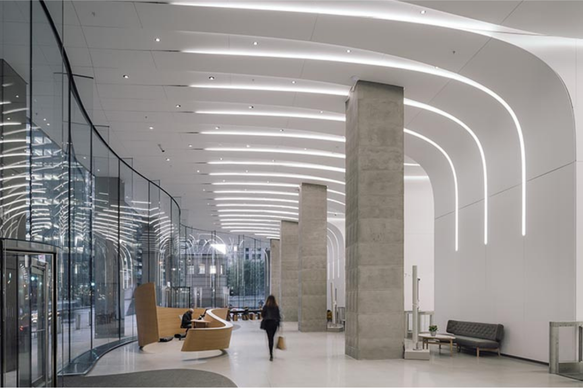 Lobby of the Chicago Mercantile Exchange